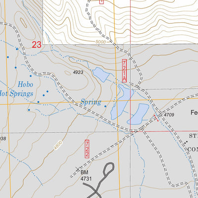 US Forest Service - Topo Genoa, NV FSTopo Legacy digital map