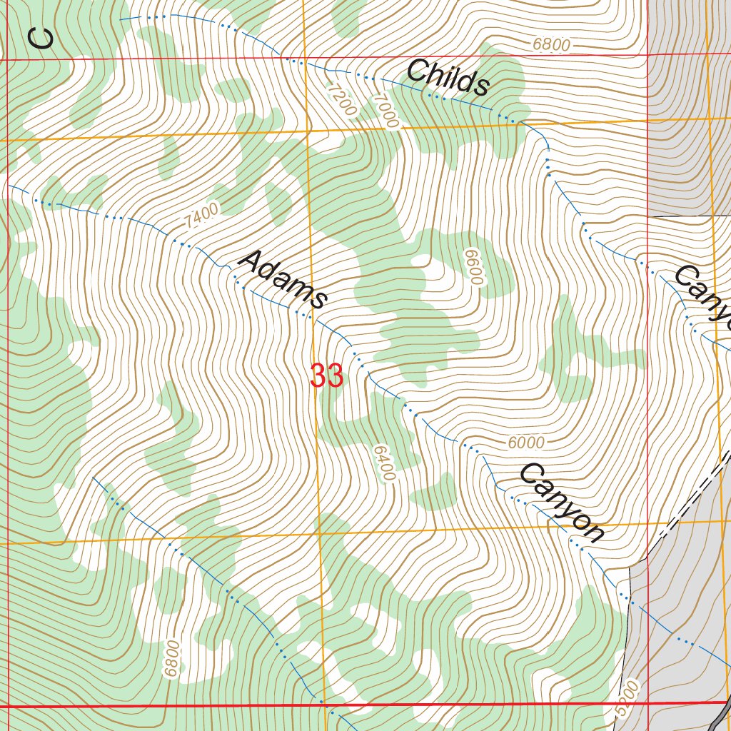 Genoa, NV FSTopo Legacy Map by US Forest Service - Topo | Avenza Maps