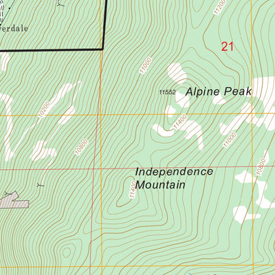 US Forest Service - Topo Georgetown, CO FSTopo Legacy digital map