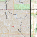 US Forest Service - Topo Georgia, IN FSTopo Legacy digital map
