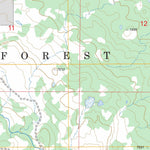 US Forest Service - Topo Geyser Peak, UT FSTopo Legacy digital map