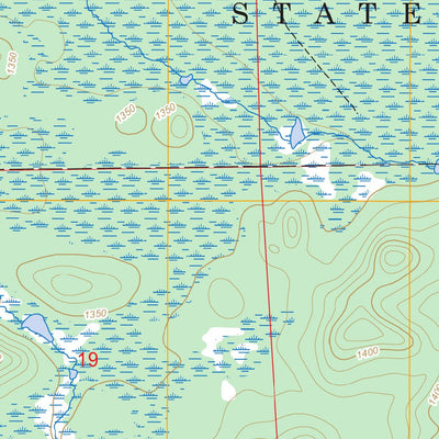 US Forest Service - Topo Gheen, MN FSTopo Legacy digital map