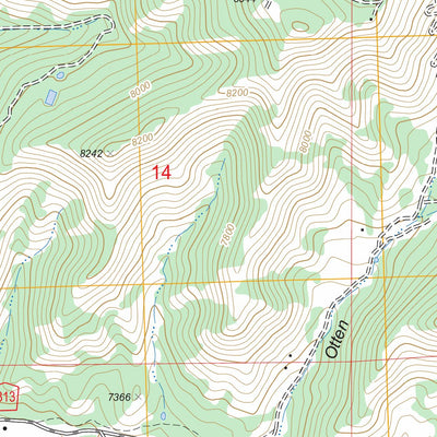 US Forest Service - Topo Gibson Gulch, CO FSTopo Legacy digital map