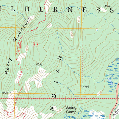 US Forest Service - Topo Gifford Peak, WA FSTopo Legacy digital map