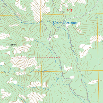 US Forest Service - Topo Gilman, NM FSTopo Legacy digital map