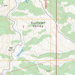 US Forest Service - Topo Gilmore Peak, CA FSTopo Legacy digital map