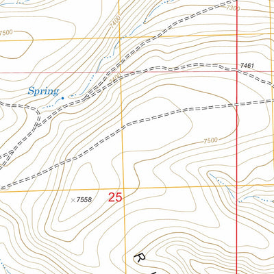 US Forest Service - Topo Gilmore Summit, ID FSTopo Legacy digital map