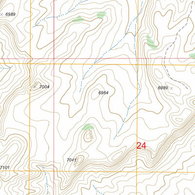 US Forest Service - Topo Gilsonite Draw, UT FSTopo Legacy digital map