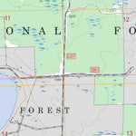 US Forest Service - Topo Gimmer Lake, MN FSTopo Legacy digital map