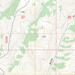 US Forest Service - Topo Giraffe Creek, WY - ID FSTopo Legacy digital map