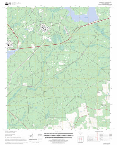 US Forest Service - Topo Girard NE, SC FSTopo Legacy digital map