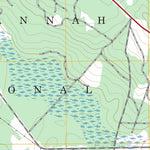 US Forest Service - Topo Girard NW, SC - GA FSTopo Legacy digital map