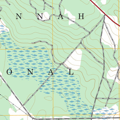 US Forest Service - Topo Girard NW, SC - GA FSTopo Legacy digital map