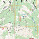 US Forest Service - Topo Gird Point, MT FSTopo Legacy digital map