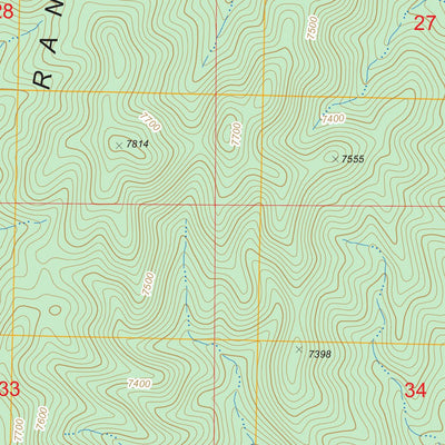 US Forest Service - Topo Giroux Wash, NV FSTopo Legacy digital map