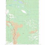 US Forest Service - Topo Glaciate Butte, WA FSTopo Legacy digital map