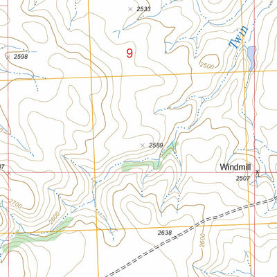 US Forest Service - Topo Glad Valley NW, SD FSTopo Legacy digital map