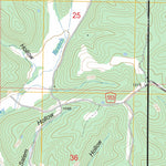 US Forest Service - Topo Gladden, MO FSTopo Legacy digital map