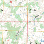 US Forest Service - Topo Glade Mountain, CO FSTopo Legacy digital map