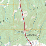 US Forest Service - Topo Glade Spring, VA FSTopo Legacy digital map