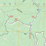 US Forest Service - Topo Glady, WV FSTopo Legacy digital map
