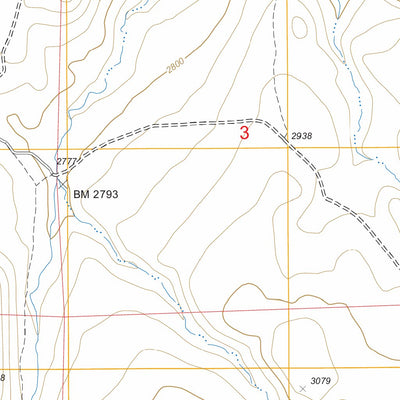 US Forest Service - Topo Glasgow Butte, OR FSTopo Legacy digital map