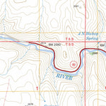 US Forest Service - Topo Glasgow Butte, OR FSTopo Legacy digital map