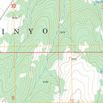 US Forest Service - Topo Glass Mountain, CA FSTopo Legacy digital map