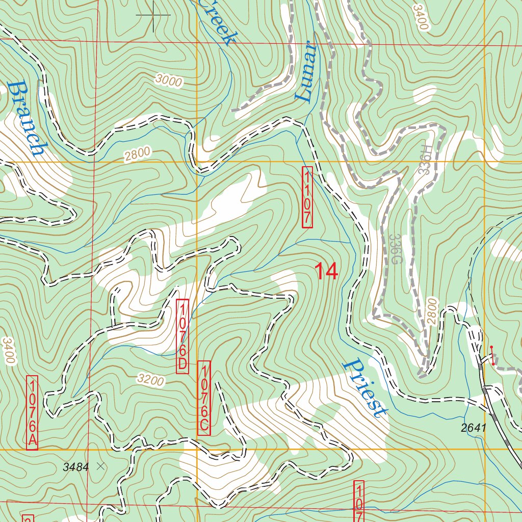Gleason Mountain, WA - ID FSTopo Legacy Map by US Forest Service - Topo ...