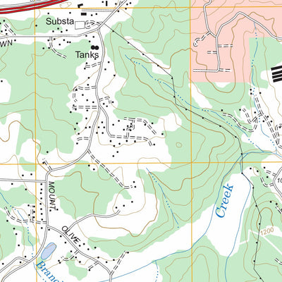 US Forest Service - Topo Glen Alpine, NC FSTopo Legacy digital map