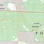 US Forest Service - Topo Glen Haven, CO FSTopo Legacy digital map