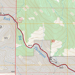 US Forest Service - Topo Glen Haven, CO FSTopo Legacy digital map