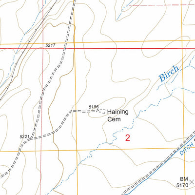 US Forest Service - Topo Glen, MT FSTopo Legacy digital map