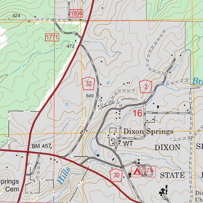 US Forest Service - Topo Glendale, IL FSTopo Legacy digital map