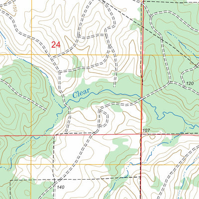 US Forest Service - Topo Glenmora, LA FSTopo Legacy digital map
