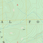 US Forest Service - Topo Glenn Creek, MT FSTopo Legacy digital map