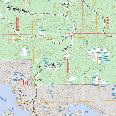 US Forest Service - Topo Glennie, MI FSTopo Legacy digital map