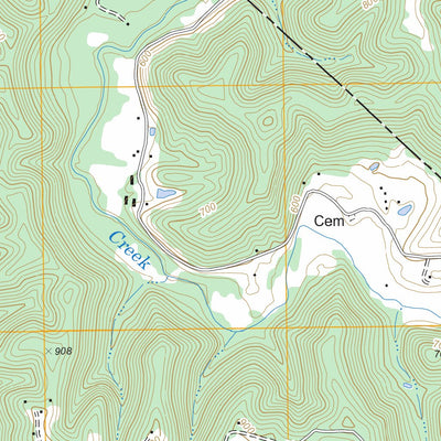 US Forest Service - Topo Glenwood, OH - WV FSTopo Legacy digital map