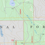 US Forest Service - Topo Glitter Lake, MI FSTopo Legacy digital map