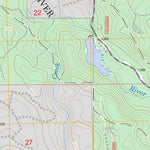 US Forest Service - Topo Glitter Lake, MI FSTopo Legacy digital map
