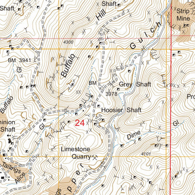 US Forest Service - Topo Globe, AZ FSTopo Legacy digital map