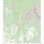 US Forest Service - Topo Glorieta, NM FSTopo Legacy digital map