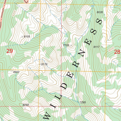 US Forest Service - Topo Goat Creek, NV FSTopo Legacy digital map