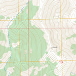 US Forest Service - Topo Goat Mountain, ID - MT FSTopo Legacy digital map