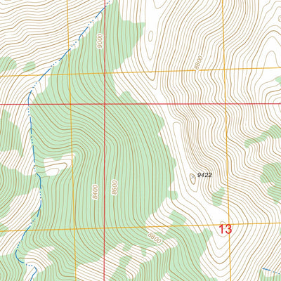 US Forest Service - Topo Goat Mountain, ID - MT FSTopo Legacy digital map