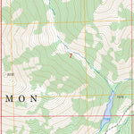 US Forest Service - Topo Goat Mountain, ID - MT FSTopo Legacy digital map