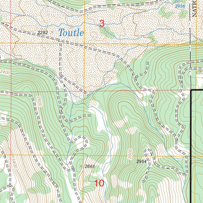 US Forest Service - Topo Goat Mountain, WA FSTopo Legacy digital map