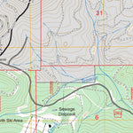 US Forest Service - Topo Goddards Peak, WA FSTopo Legacy digital map