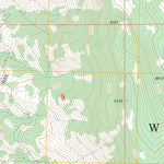 US Forest Service - Topo Gods Pocket Peak, NV FSTopo Legacy digital map