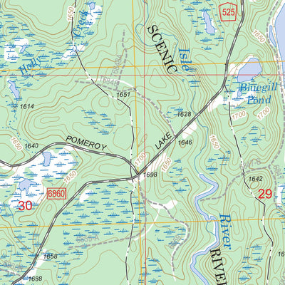 US Forest Service - Topo Gogebic, MI FSTopo Legacy digital map